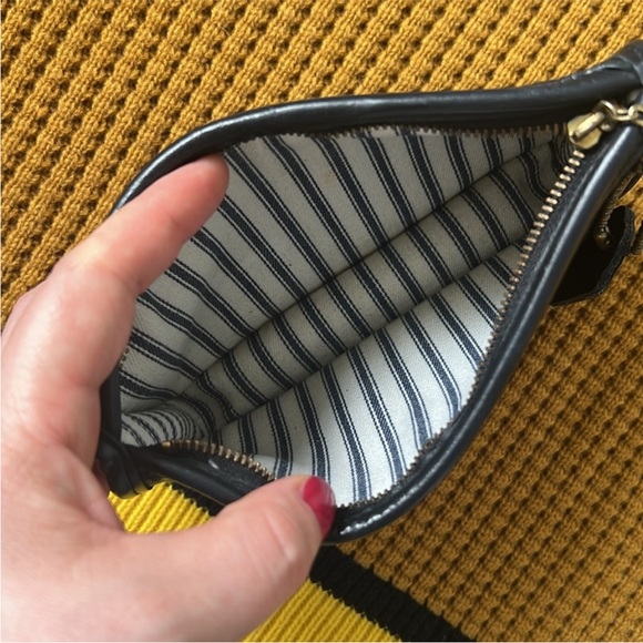 Vintage Coach Black Leather Chunky Case Multipurpose Make-up Money Pouch - Picture 11 of 14
